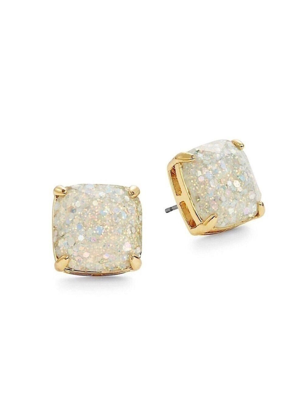 Kate Spade Mini Small Square Stud Earrings - Picture 3 of 11
